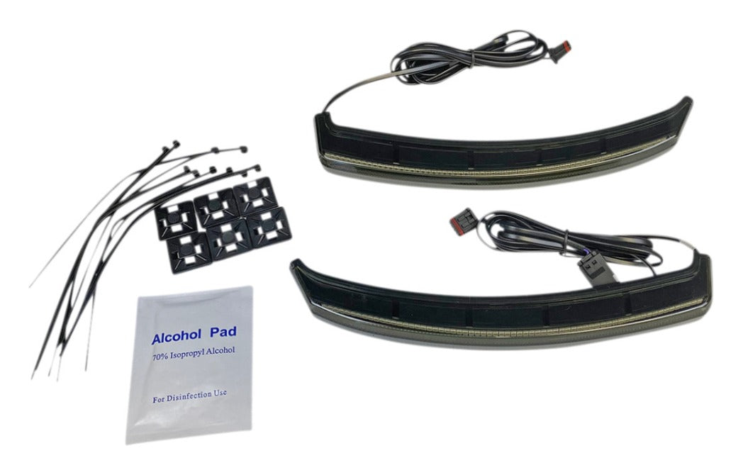Luces para alforjas de perfil bajo Custom Dynamics Bagz para Indian Touring