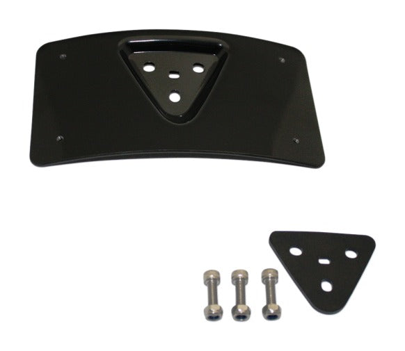 Soporte para marco de matrícula Custom Dynamics Radius Laydown para Harley