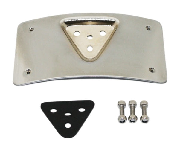 Soporte para marco de matrícula Custom Dynamics Radius Laydown para Harley