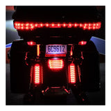 Luz trasera LED ProBEAM Squareback de Custom Dynamics para Harley