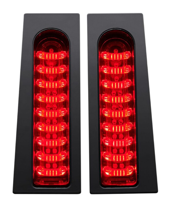 Rellenos LED ProBEAM de Custom Dynamics para Harley Touring