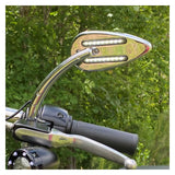 Espejos LED con intermitentes Custom Dynamics para Harley
