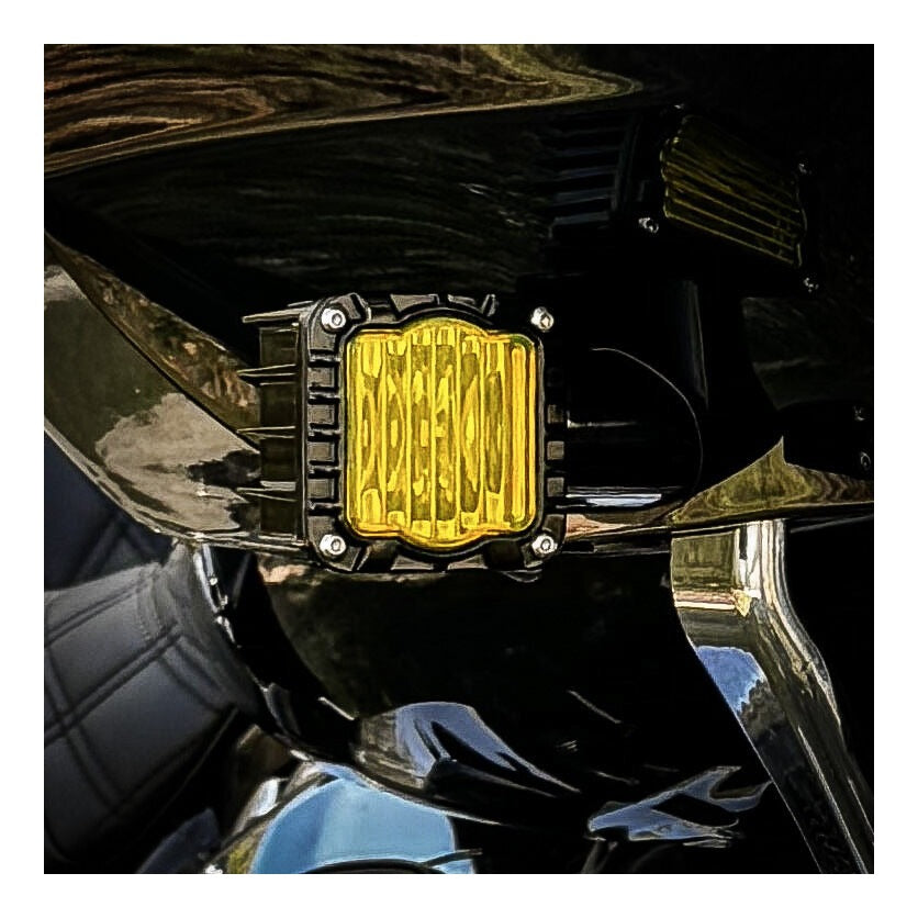 Intermitentes LED Shark Demon de Custom Dynamics para Harley Road Glide