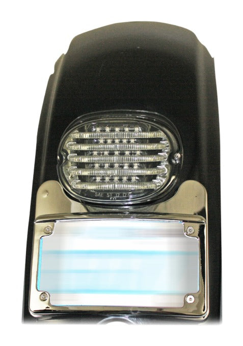 Soporte de matrícula con eliminador de intermitentes Custom Dynamics para Harley Touring (1997-2025)
