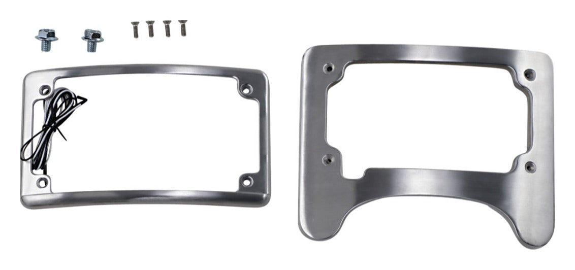 Soporte de matrícula con eliminador de intermitentes Custom Dynamics para Harley Touring (1997-2025)
