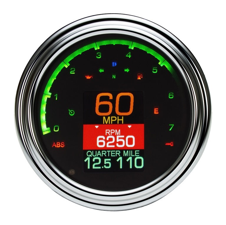 Velocímetro/tacómetro Dakota Digital MLX serie 2000 para Harley 2011-2026