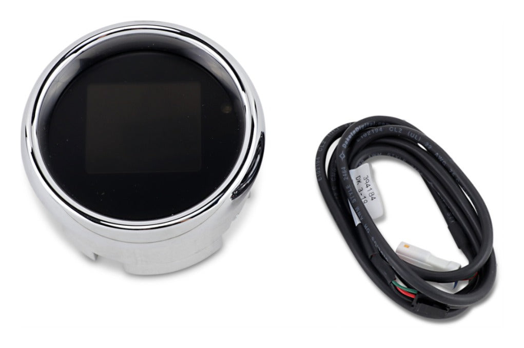 Velocímetro/tacómetro Dakota Digital MLX 3000 Series de 3 3/8" para Harley
