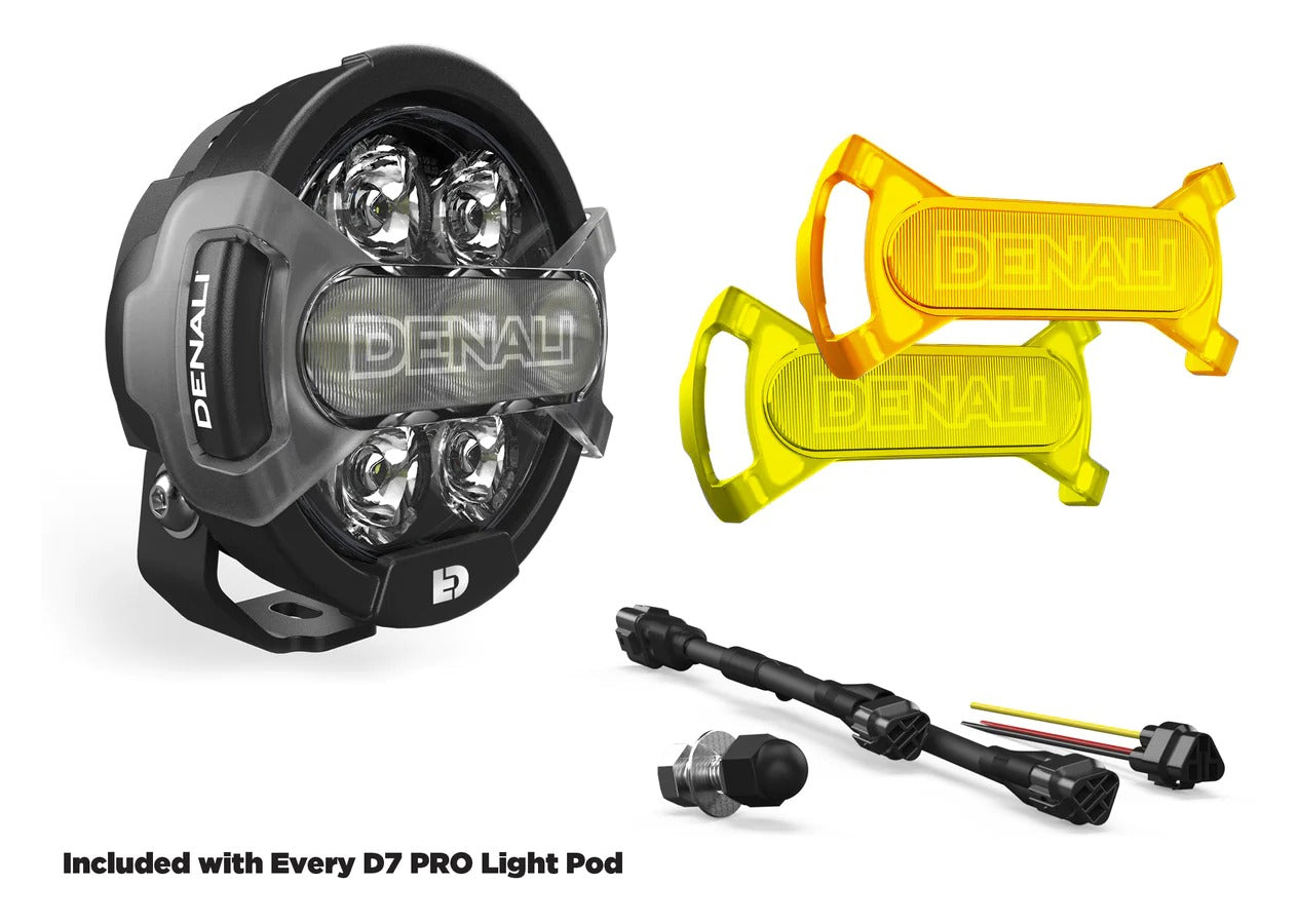 Faro de conducción multihaz Denali D7 Pro con sistema modular X-Lens
