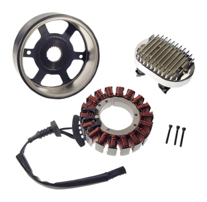 Kit de sistema de carga Drag Specialties para Harley