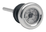 Medidor de temperatura del tapón de aceite Drag Specialties para Harley