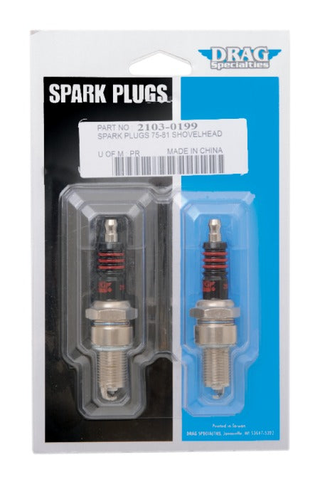 Bujías de alto rendimiento Drag Specialties para Harley
