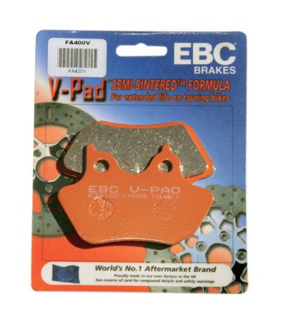Pastillas de freno delanteras y traseras semisinterizadas EBC Brakes para Harley