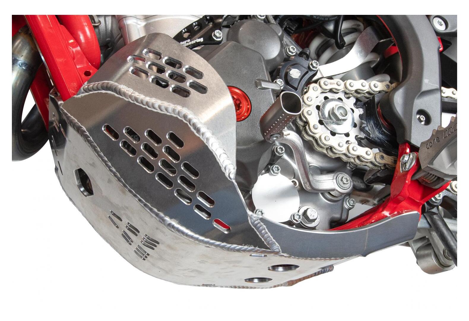 Placa protectora Xtreme montada en caucho de Enduro Engineering