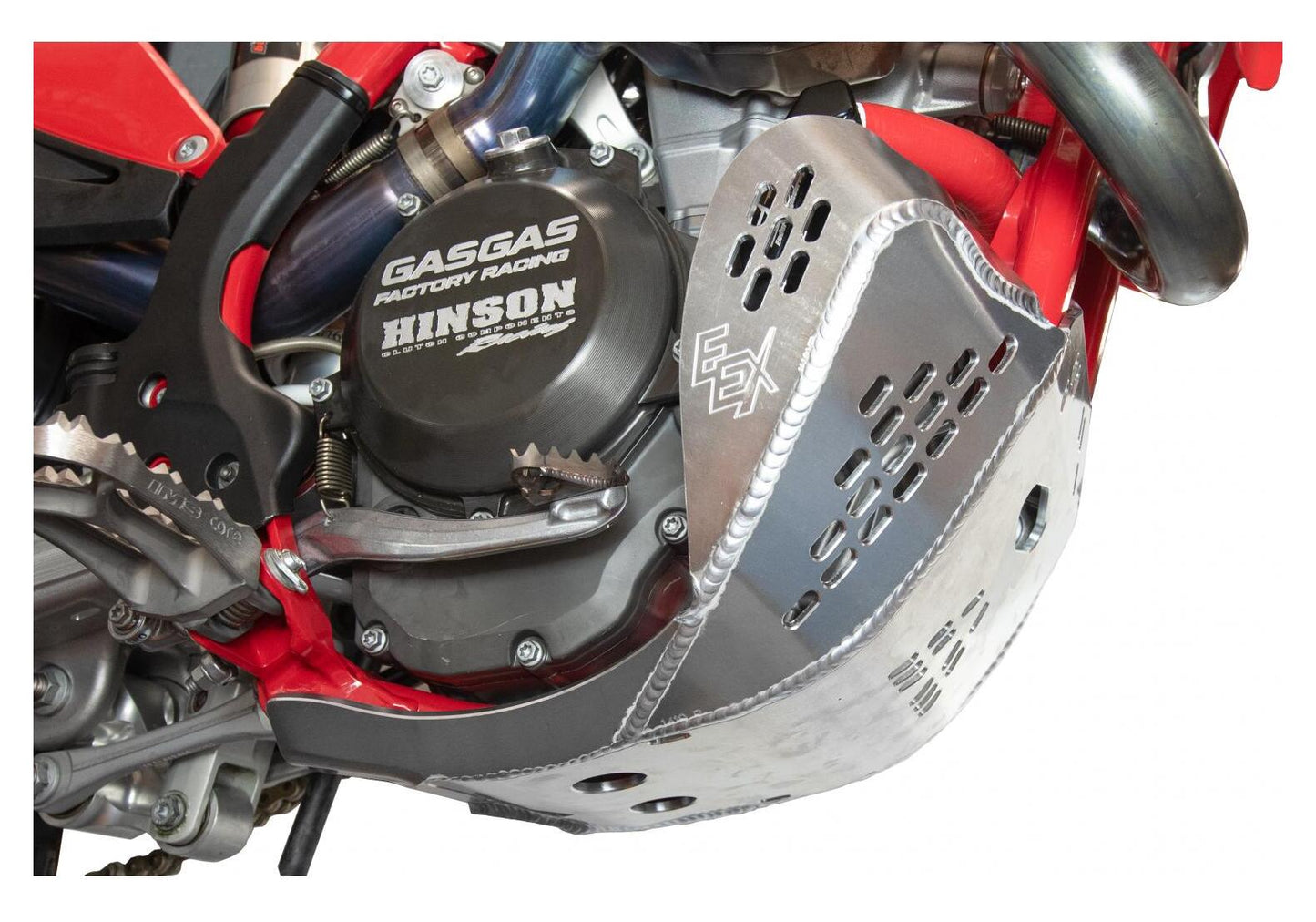 Placa protectora Xtreme montada en caucho de Enduro Engineering