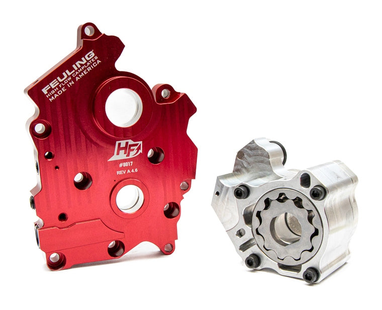 Kit de bomba de aceite y placa de matrícula Feuling HP+ para Harley