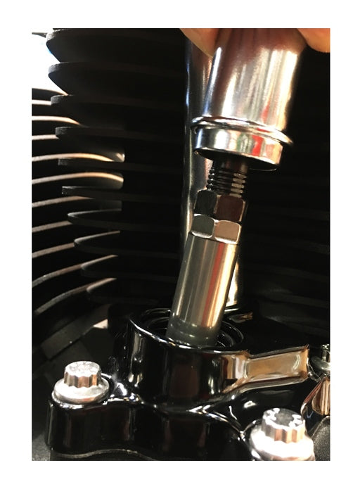 Kit de varilla de empuje y tubo ajustables de instalación rápida Feuling para Harley Twin Cam 1999-2017