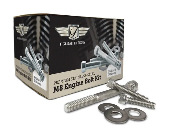 Kit de pernos de motor de Figurati Designs para Harley Softail/Touring 2017-2026