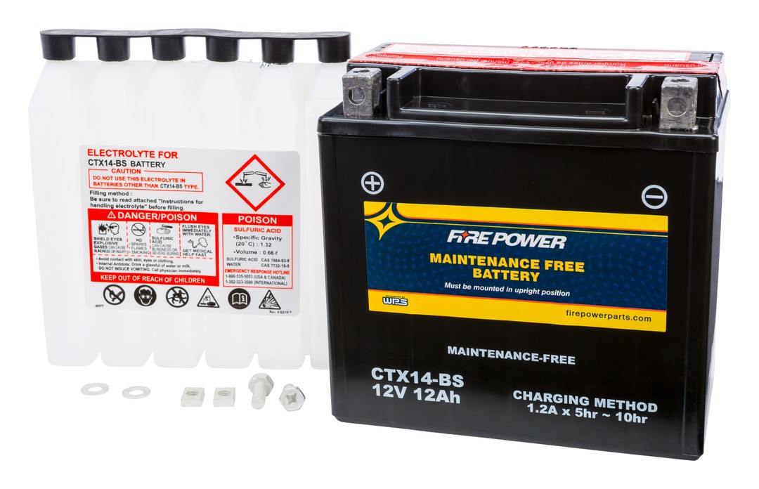 Batería AGM sin mantenimiento Fire Power
