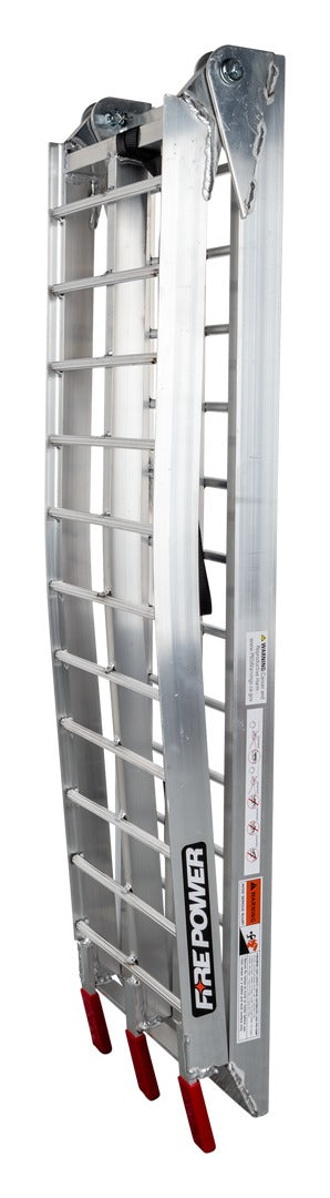 Rampa plegable curva de aluminio Fire Power