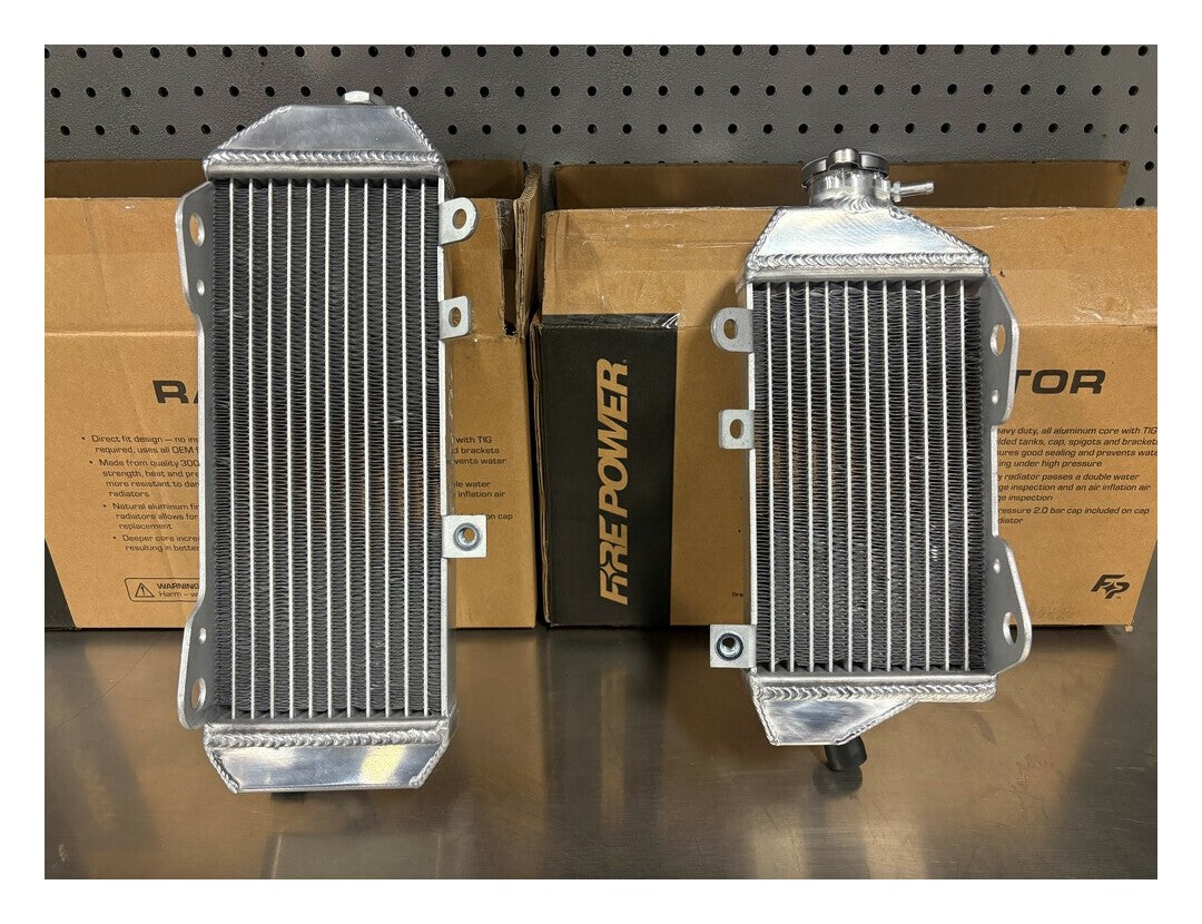 Radiador de potencia de fuego