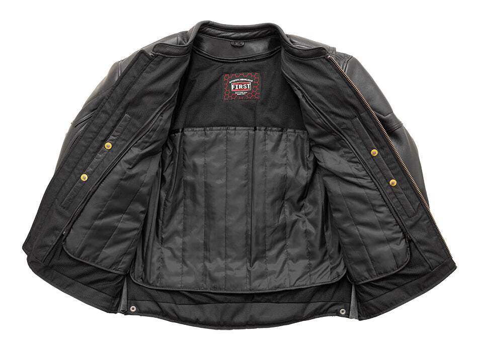 First Manufacturing Chaos Chaqueta de cuero