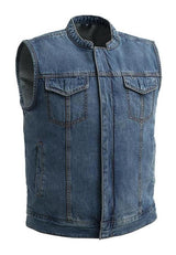 First Manufacturing Havoc Denim Chaleco Azul / LG [Caja abierta]