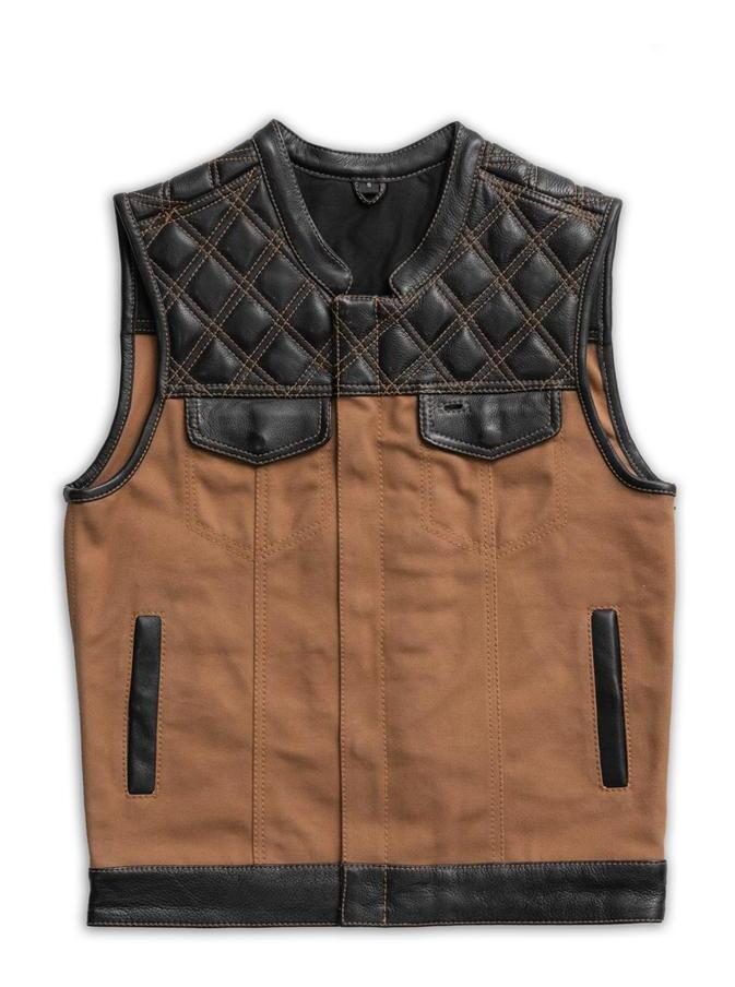 First Manufacturing Hunt Club Cuero/Canvas Chaleco