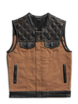 First Manufacturing Hunt Club Cuero/Canvas Chaleco