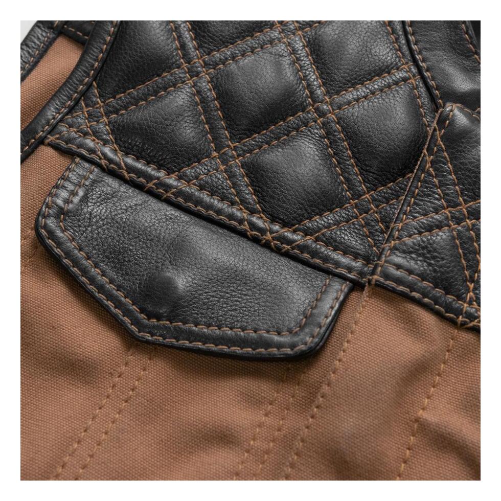 First Manufacturing Hunt Club Cuero/Canvas Chaleco