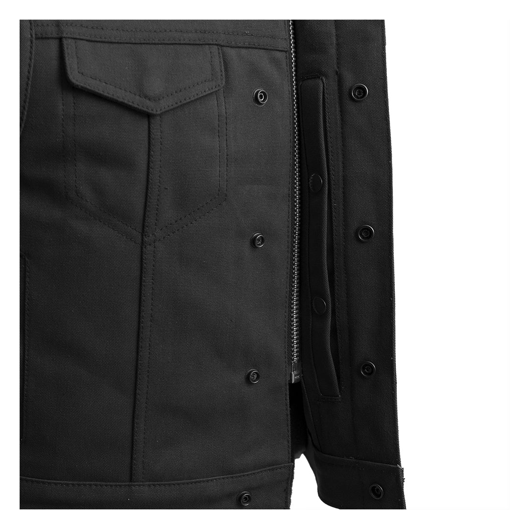 First Manufacturing Lowside Canvas Chaleco Negro / LG [Caja abierta]