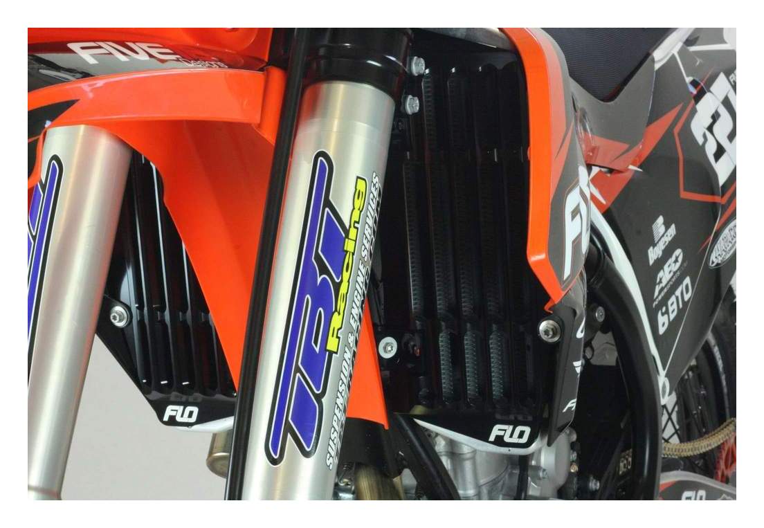 Soportes de radiador de alto flujo Flo Motorsports