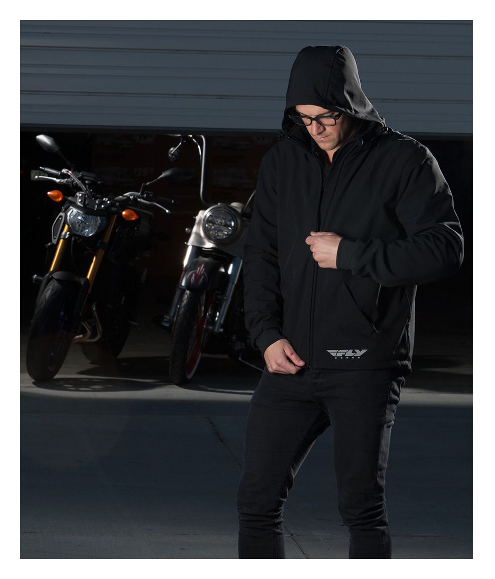 Fly Racing Street Armored Tech Sudadera con capucha