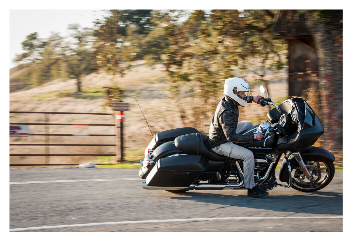 Amortiguadores monotubo Fox Factory IFP-R QS3 para Harley Touring 1993-2025