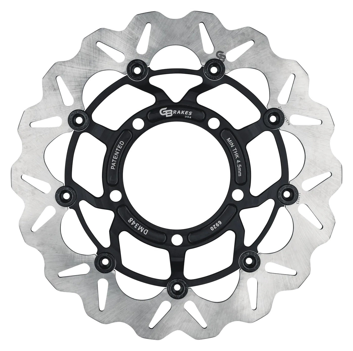 Rotor de onda flotante delantero GBrakes