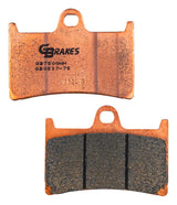 Pastillas de freno delanteras de cerámica sinterizada GBrakes HH