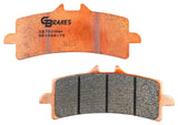 Pastillas de freno delanteras de cerámica sinterizada GBrakes HH