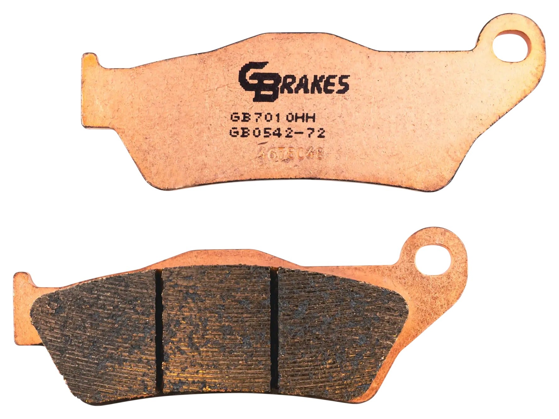 Pastillas de freno delanteras sinterizadas GBrakes HH