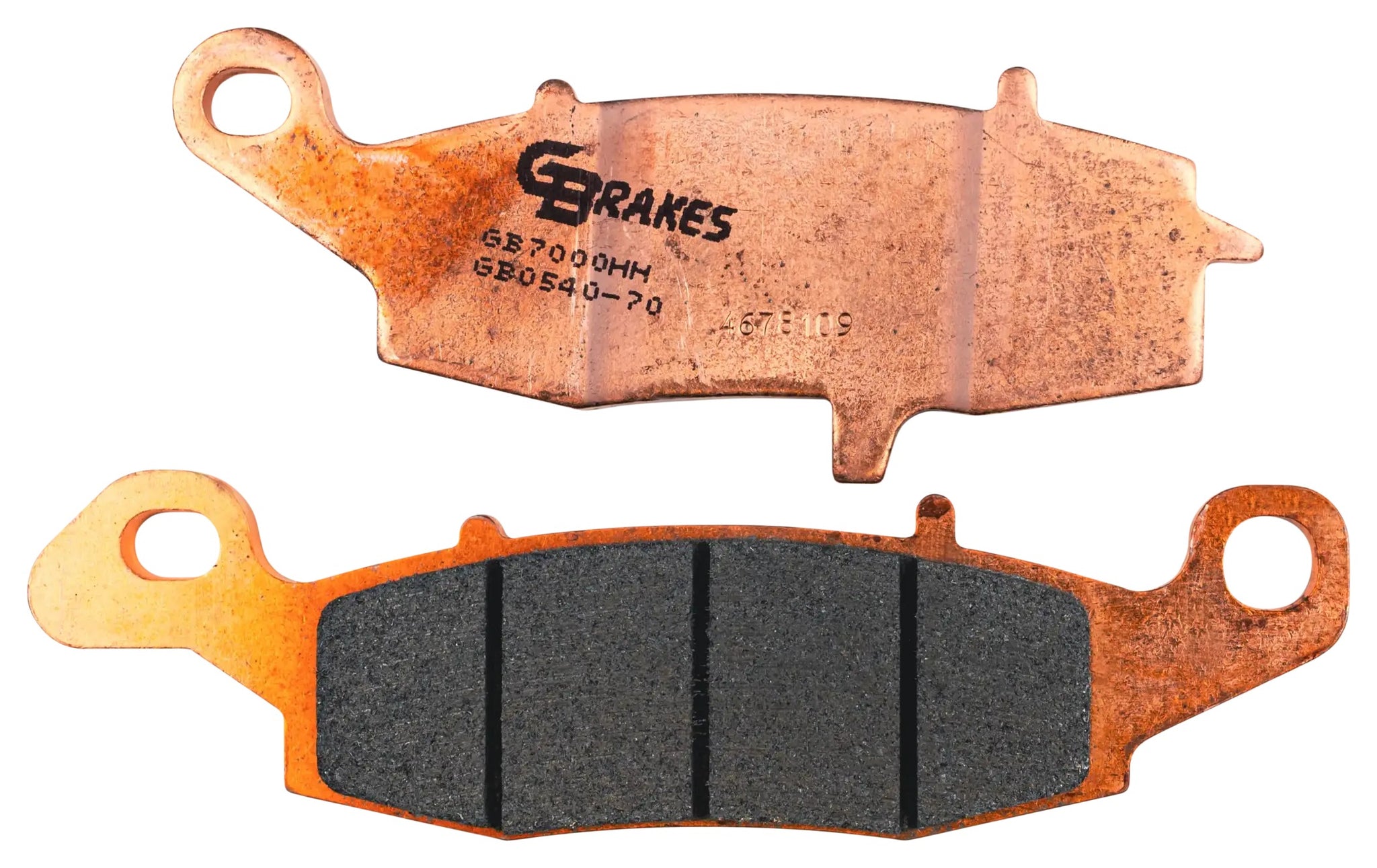 Pastillas de freno delanteras sinterizadas GBrakes HH