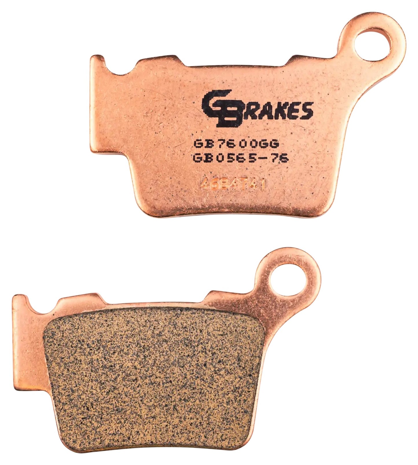 Pastillas de freno traseras sinterizadas GBrakes HH
