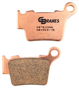 Pastillas de freno traseras sinterizadas GBrakes HH