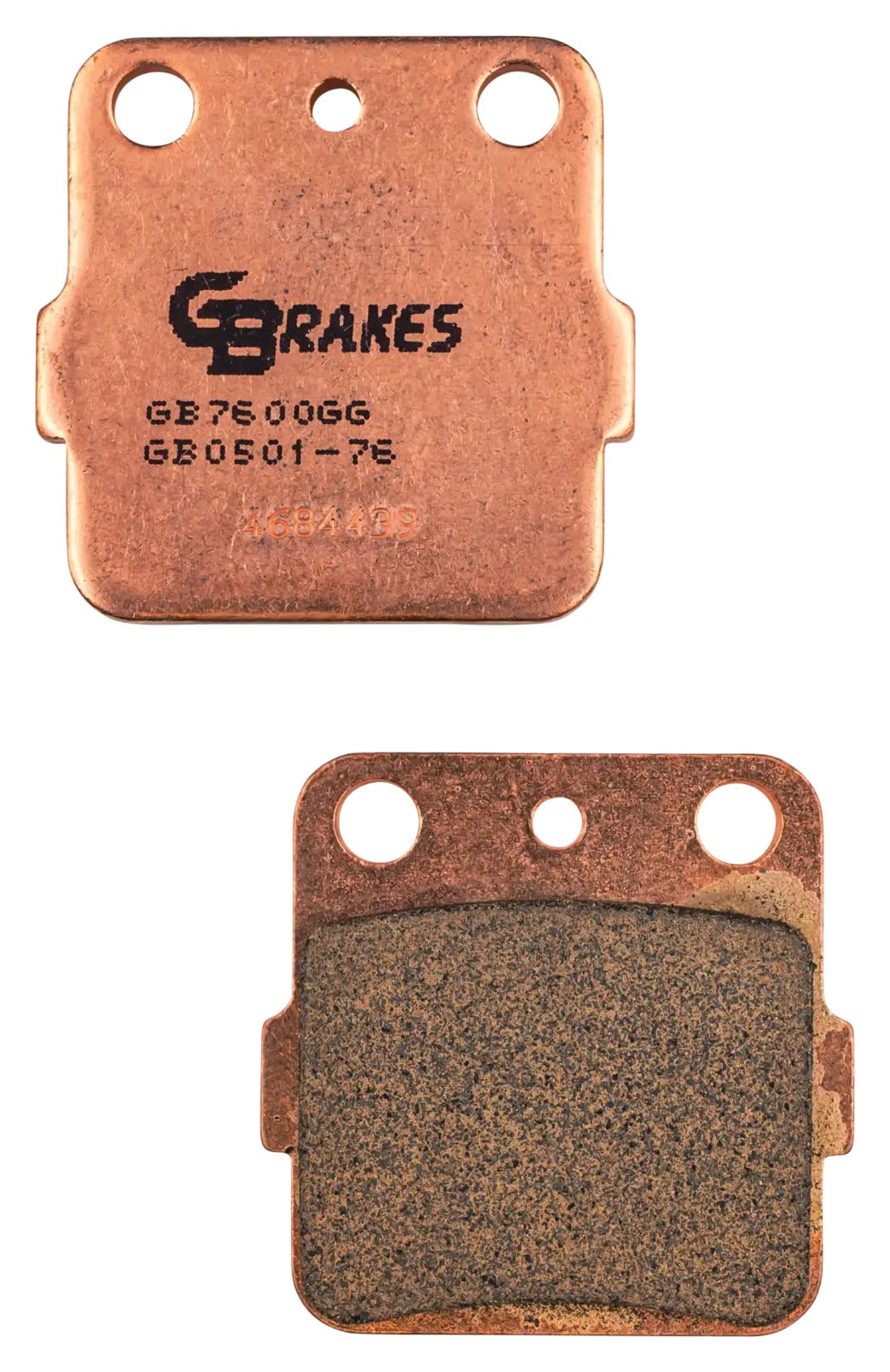 Pastillas de freno traseras sinterizadas GBrakes HH