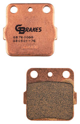 Pastillas de freno traseras sinterizadas GBrakes HH