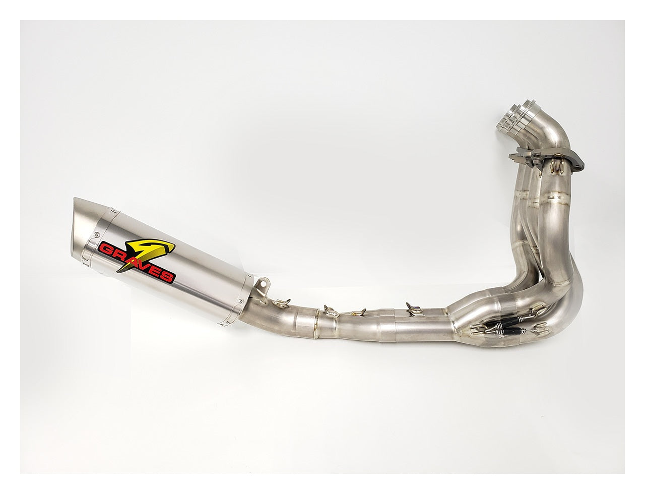 Sistema de escape Graves Works Link para Kawasaki ZX6R / ZX636 2015-2026