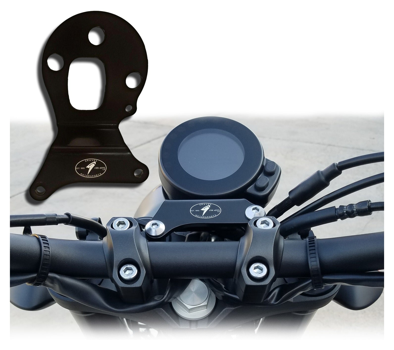 Kit de reubicación del tablero Graves para Yamaha XSR900 (2016-2021)