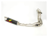 Sistema de escape Graves Works Link para Kawasaki ZX6R / ZX636 2015-2026