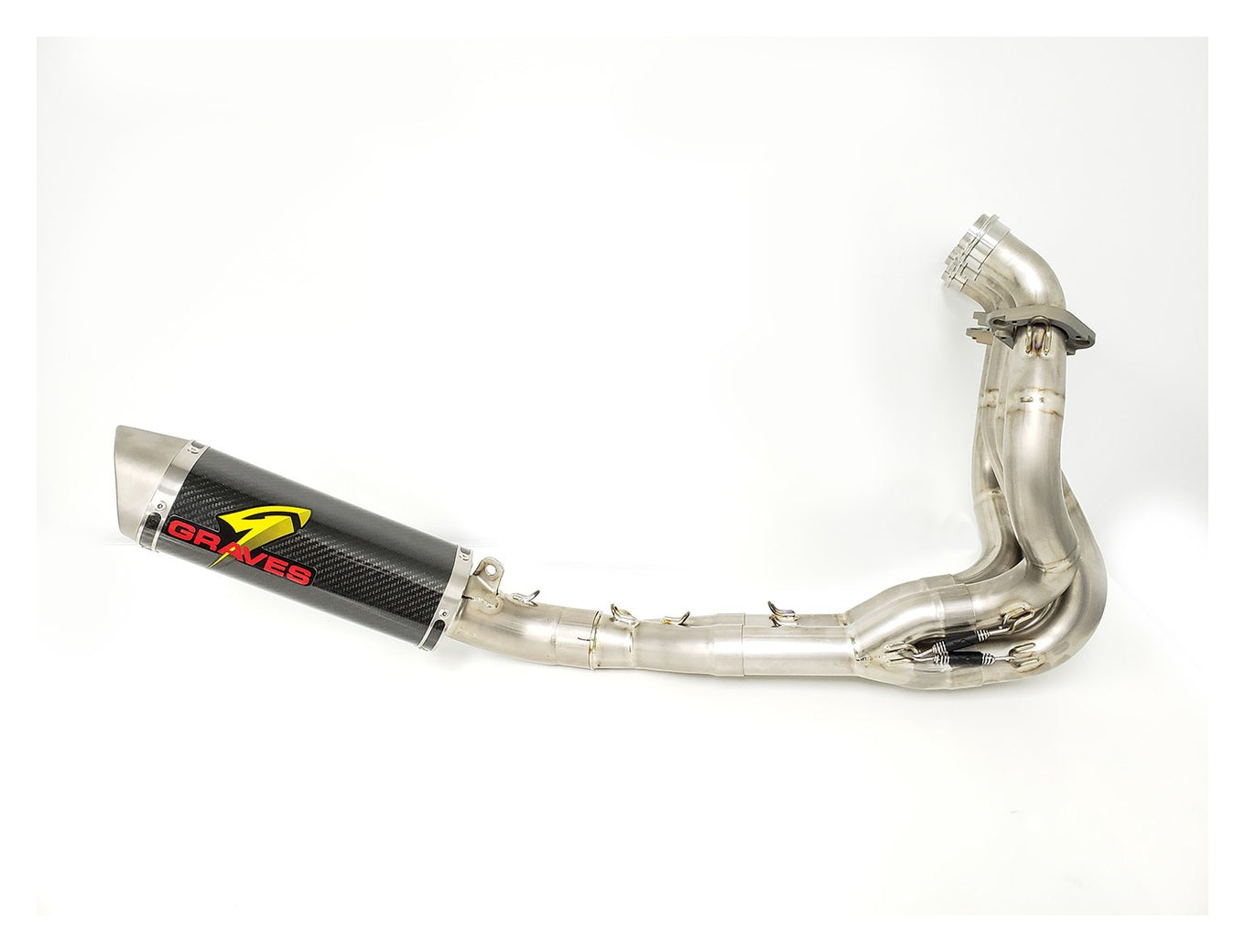 Sistema de escape Graves Works Link para Kawasaki ZX6R / ZX636 2015-2026