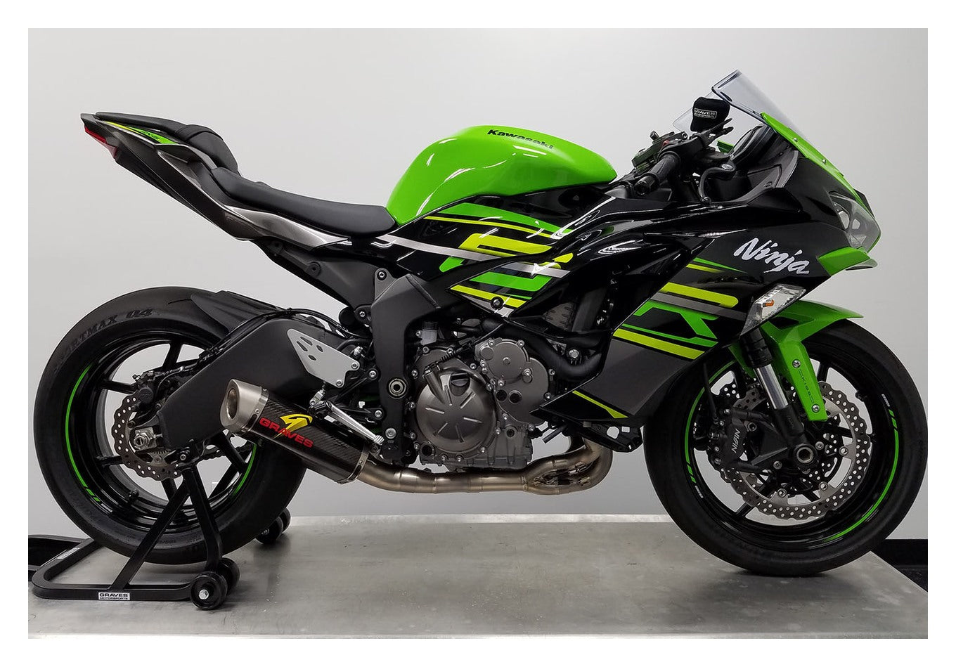 Sistema de escape Graves Works Link para Kawasaki ZX6R / ZX636 2015-2026