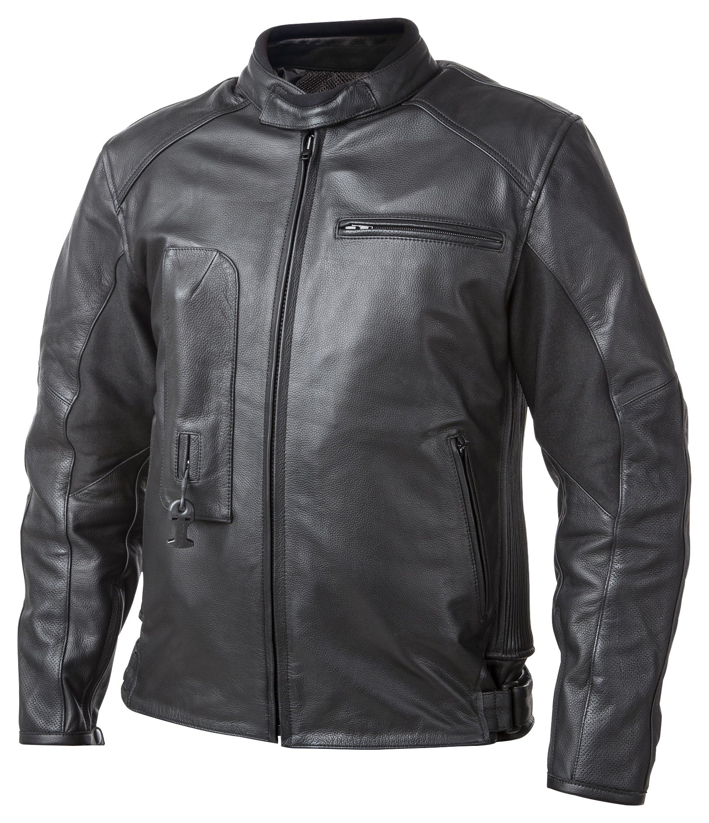 Helite Chaqueta de cuero con airbag