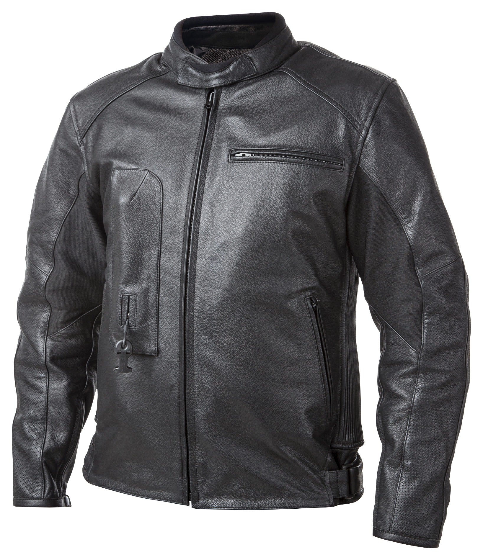 Helite Chaqueta de cuero con airbag