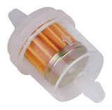 Filtro de combustible transparente en línea Helix